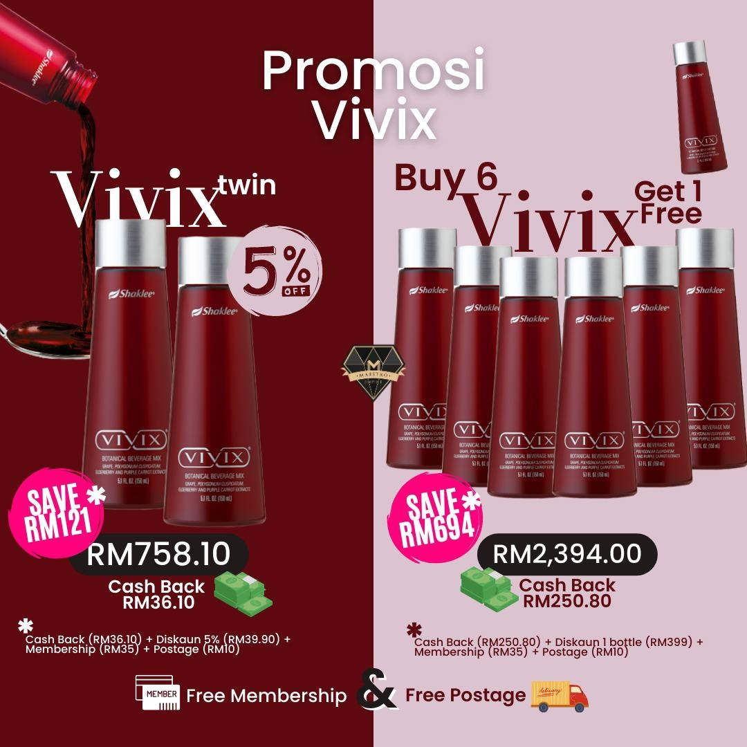 3 Hari Lagi Peluang Beli Vivix Harga Exclusive