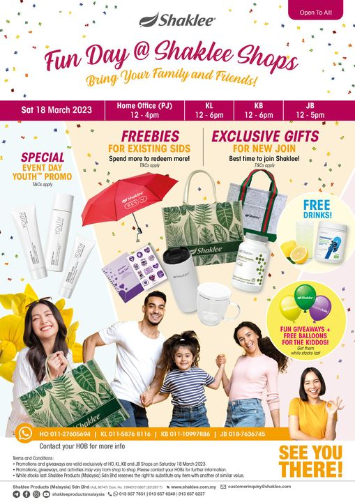 Shaklee Fun Day Dan Bisnes Shaklee