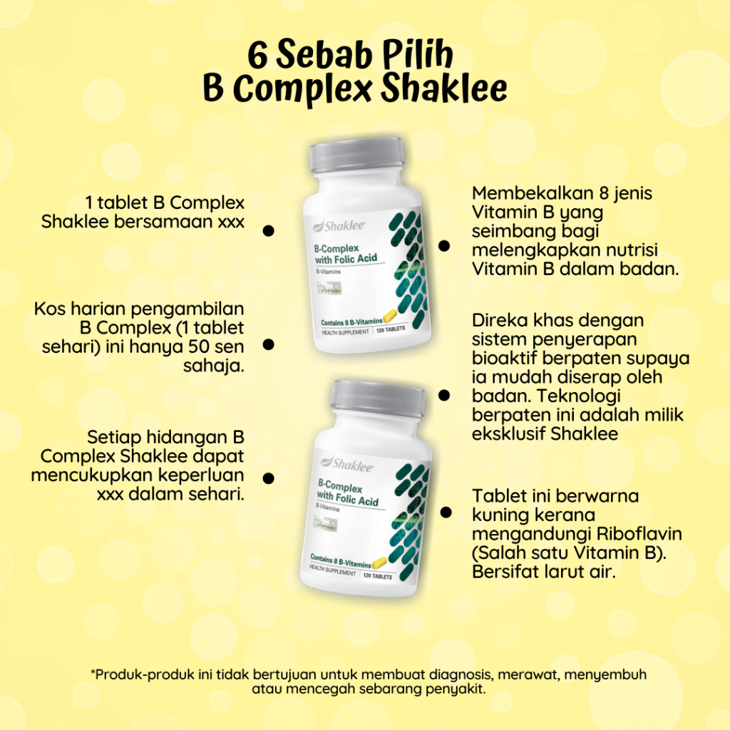 vitamin b complex untuk kurus