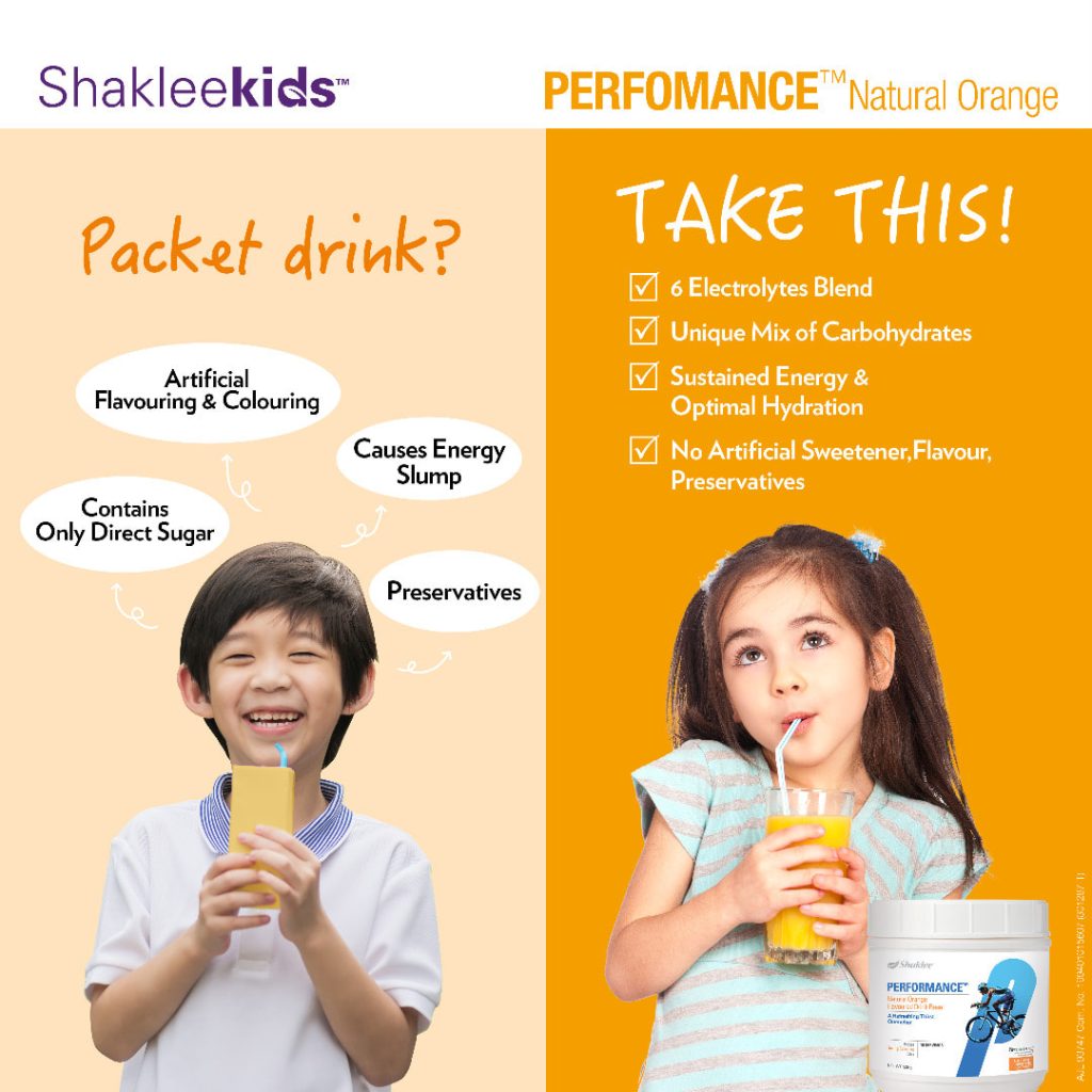 shaklee performance drink minuman open house hari raya