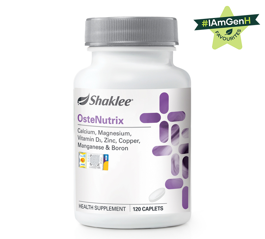 Produk Shaklee Kalsium Magnesium Ostenutrix